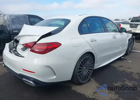 2022 Mercedes-Benz C 300 from USA, damaged, VIN W1KAF4GB5NR016687